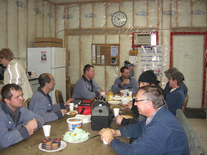 staff coffee break