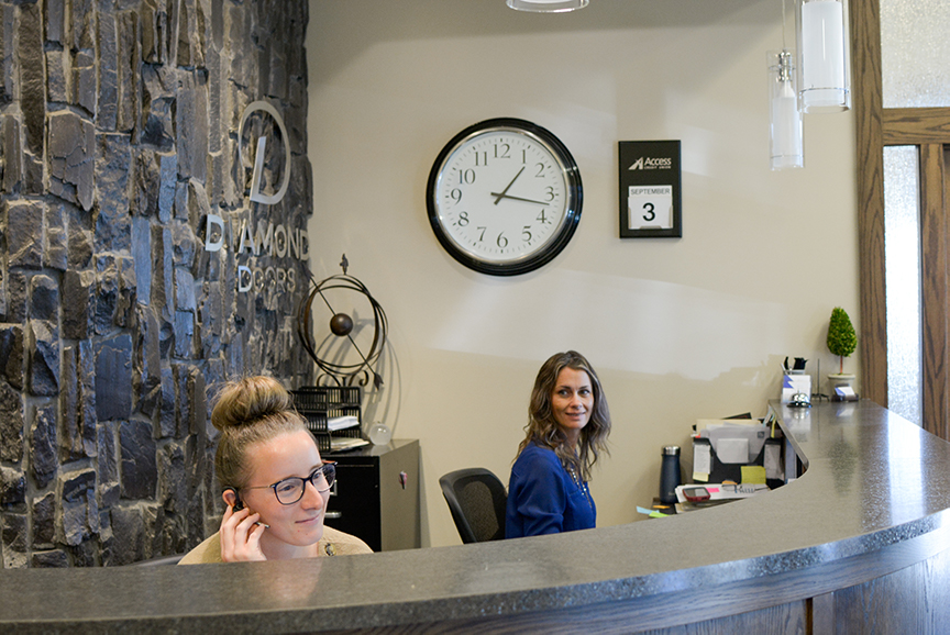 front desk