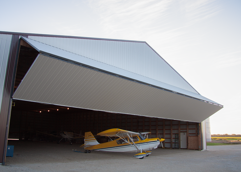 Bifold Doors for Commercial Hangars | Diamond Doors